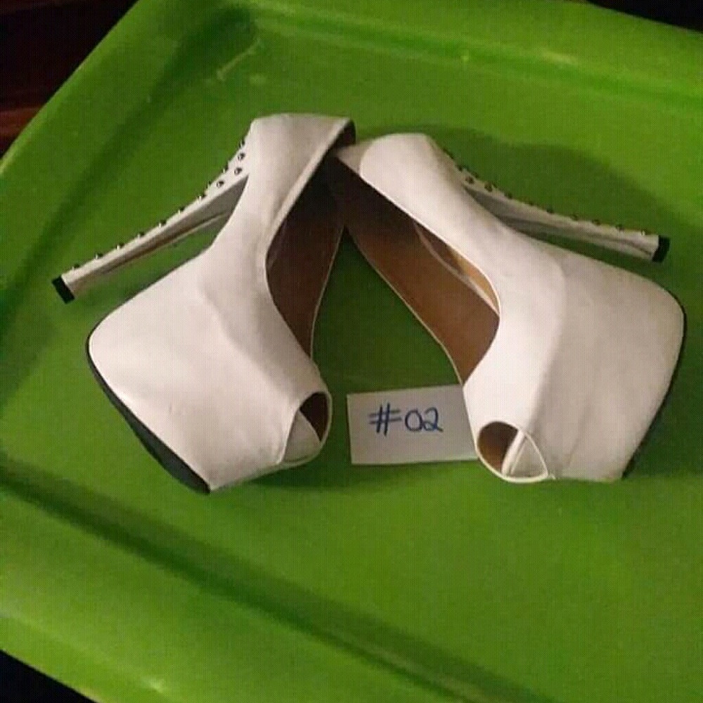 Studded heels